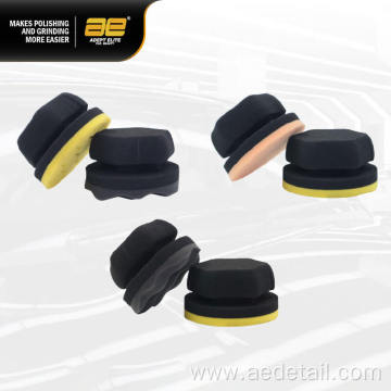 Car Wax Sponge Tire Shine Hexagonal Wax Sponge